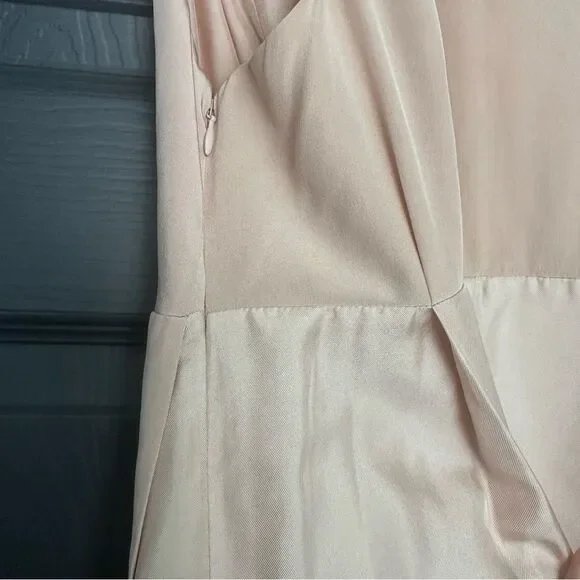 Tibi Silk Dress Blush Pink Sleeveless Size 4 NWT - Picture 6 of 7